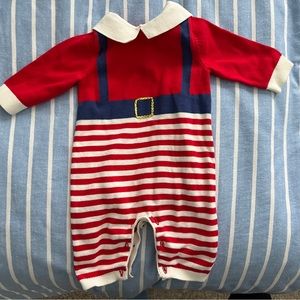 Baby Boden Santa Onsie
